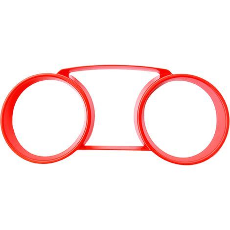 Garniture de Couverture de Panneau de Cadre de Compteur de Vitesse de TachymèTre de Tableau de Bord IntéRieur de Voiture pour 7 7.5 MK7 2015-2019 (1/2)