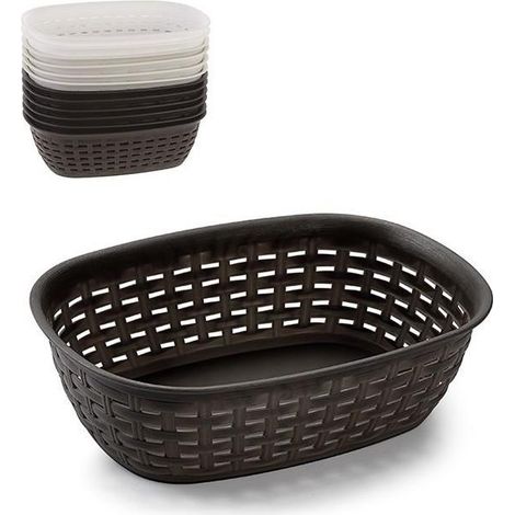 1 Pezzo Cestino Multiuso Cucina o Bagno 25,5 x 18 x 7,3 cm Vari Colori (1/2)