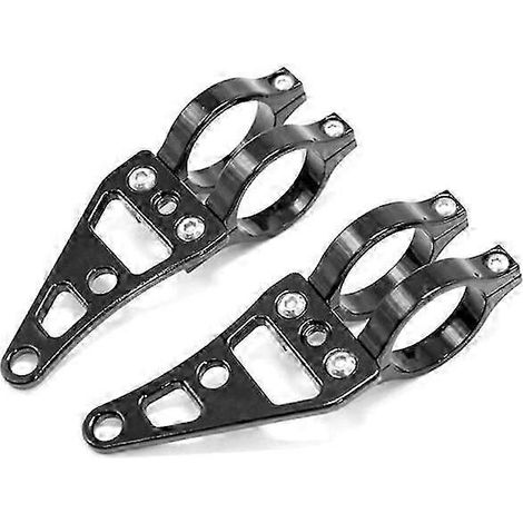 2 supports de phare de moto, fixations de phare, pinces de serrage, support de phare pour fourche 39-41 mm/1,5-1,6 po pour moto( ) (1/5)