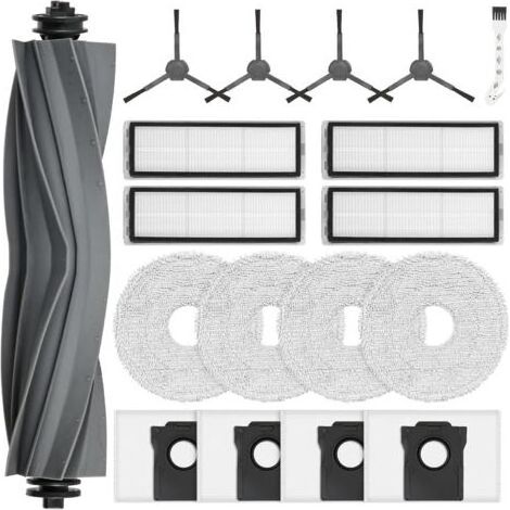 18er-Pack – Zubehör für Saugroboter – Ersatzteile – Kompatibel mit Dreame L10s Plus – HEPA-Filterung und gründliche Reinigung – Mehrfarbig – Standardgröße (1/5)