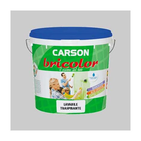 IDROPITTURA LAVABILE TRASPITANTE 'BRICOLOR' 5 lt
