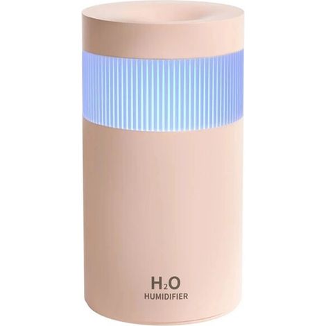 Humidificador USB compacto con luz nocturna, atomizador de escritorio para el hogar, funcionamiento ultrasilencioso, regenerador de agua. (1/4)