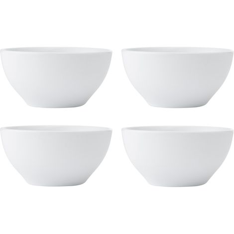Mikasa Chalk Cuencos de porcelana para picar, 10 x 5 cm, caja de regalo