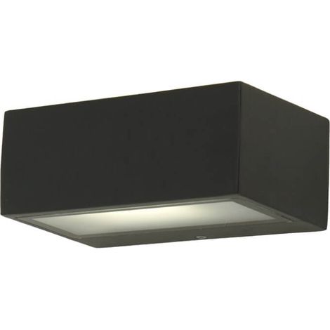 Applique murale extérieure Gemini anthracite E27 IP44 (1/3)