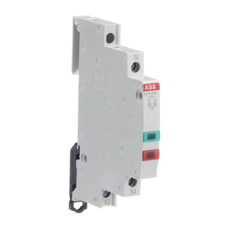 Voyant lumineux 1/2 Mod Vert-Rouge 115-230V AC E219-2Cd 2CCA703910R0001 ABB 703910
