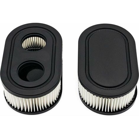 Juego de 2 filtros para cortacésped, repuestos, filtro de aire para cortacésped, filtro de aire del motor, accesorios para cortacésped (1/5)