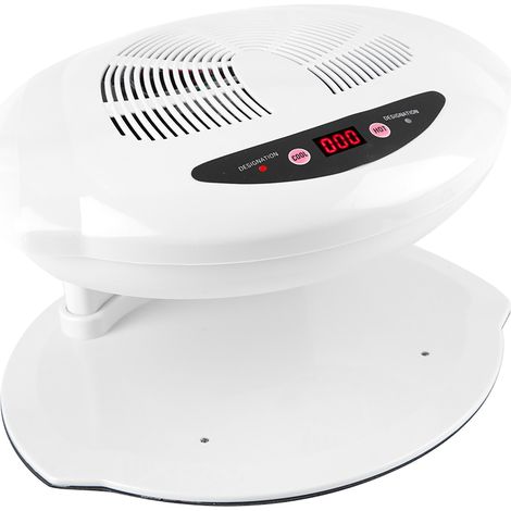 Sèche-ongles Air Chaud Froid Ventilateur Séchage Vernis Manucure Outil Blanc Prise UE 220V (1/5)