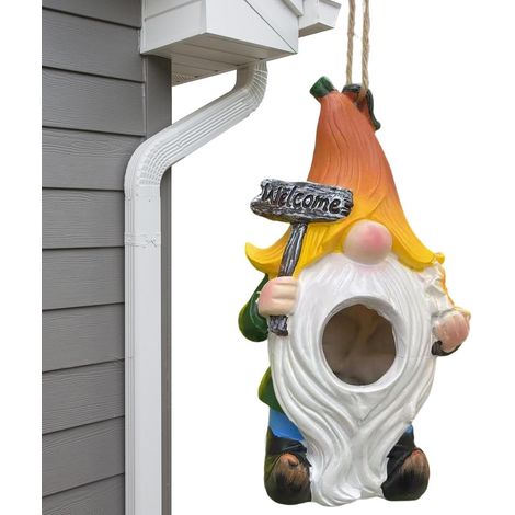 Abri d'extérieur en résine imperméable avec corde Pour extérieur, balcon, jardin, cour, balcons, ronds, rouge-gorge (1/5)