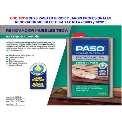 CEYS RINNOVATORE DA PASSAGGIO E GIARDINO ESTENSIBILE MOBILI IN TEAK 1 L 702003-702013