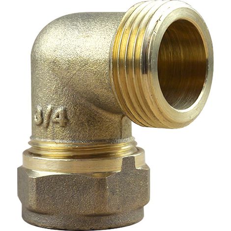 Coude bicone 3/4" (20/27) Mâle - Cuivre Ø18 - Arcanaute (1/4)