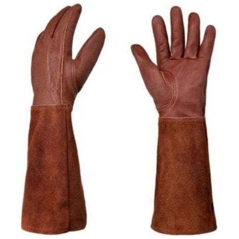Gants de jardinage anti-coupures et anti-épines pour taille de rosiers – 42 cm, renforcés fibre HPPE, paire (1/4)