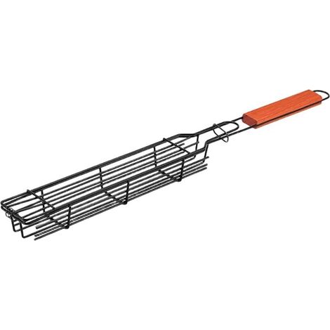 Générique Hot Dog Holder Rack, Food Roasting Clamp Barbecue Tool Set, for Steak Sausage Meat Vegetable Cooking Use Area, Outdoor Camping Party Restaurant Kitchen Grill Accessory Tool (1/5)