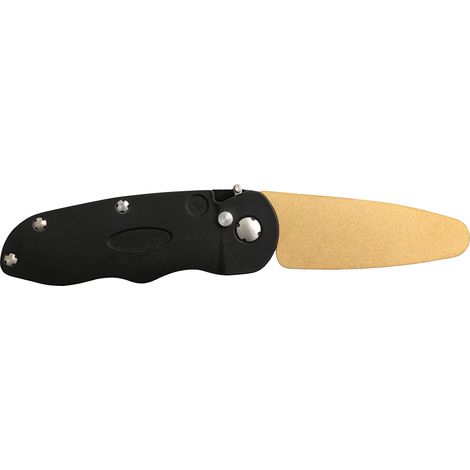 Affilatrice Diamante/Ceramica Fällkniven SF4 Flipstone 4 lunghezza 9,5 cm con mango Zytel