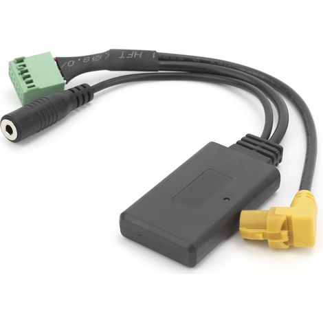 12-poliger Bluetooth-Kfz-Adapter, Multimedia-Audiokabel mit Freisprechmikrofon, kompatibel mit MMI 3G / Q5 / A4L / A6L / Q7 / A5 / S5 (1/5)