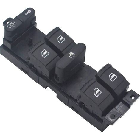 Interrupteur Commande Leve Vitre Bouton électrique pour Fenêtre 1J4 959 857 D pour Golf Jetta Bora Passat B5 Seat Leon Toledo 1J4959857D (1/5)