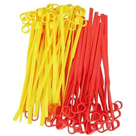 Applicable Lot de 60 lames de rechange flexibles pour débroussailleuses, tête de débroussailleuse universelle (1/5)