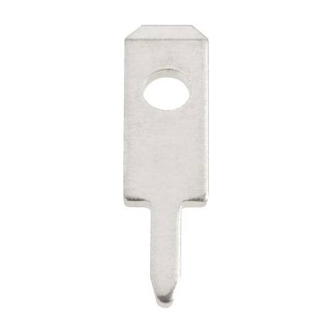 Languette 2.8 x 0.5 mm Vogt Verbindungstechnik 378005.68 180 ° non isolé métal 100 pc(s) (1/2)