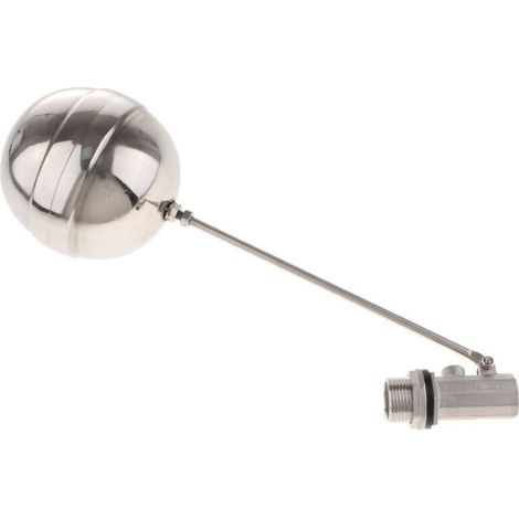 Vanne Régulation De Niveau d'Eau Réservoir Soupape à Bille Vanne à Flotteur Acier Inox - DN15 g1 / 2 (1/3)