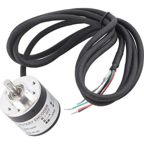 600P/R Magnetoelectric Incremental Rotation Encoder 5V‑24V AB 2‑Phases Shaft 6mm