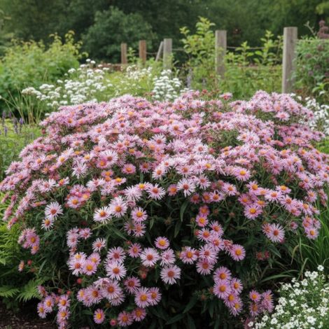 Aster grand d'automne Annabelle de Chazal/Lot de 3 godets