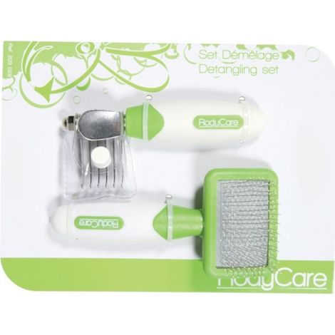 Set Démêlage carde douce et démêloir pour Lapins, furets, hamsters - animallparadise (1/4)