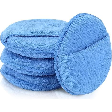 4er-Packung Autowachs-Applikatorschwämme aus hochdichtem Schaumstoff (Blau) (1/5)
