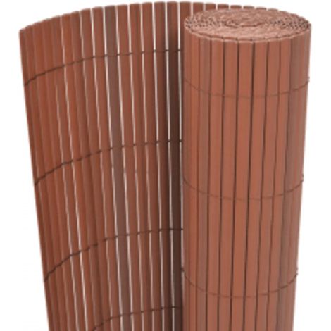 Maison Exclusive - Gartenzaun Doppelseitig 90x400 cm Braun