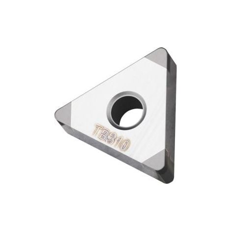 Drehwendeschneidplatte ISO TNGA 160408S01020C:TB310 D. 3,81mm Silber-Schwarz (1/2)