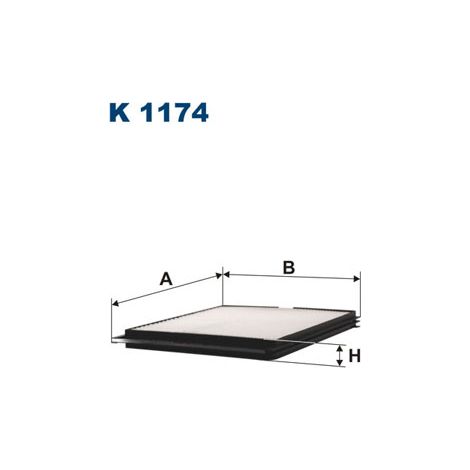 K1174 Filtron Kabinenfilter