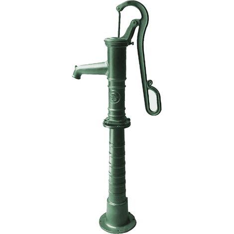 Jetly – Pompe à main auto amorçante A80 – Débit 2,4 m³/h – Profondeur d'aspiration 8m – Socle en fonte pour irrigation jardin