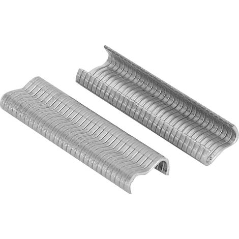 Kit de clous métalliques avec agrafes et boucle de 2 m, comprenant une pince à anneaux, pour cage à poules et lapins. (1/5)
