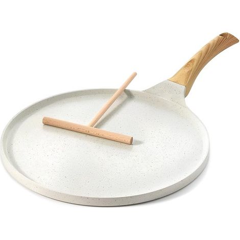 Pfannkuchenpfanne Antihaft Pfannkuchenpfanne Crêpepfanne Pizzapfanne Pfannkuchenpfanne Pfanne für knusprige Pfannkuchen Küchenutensil 29 x 29 x 5