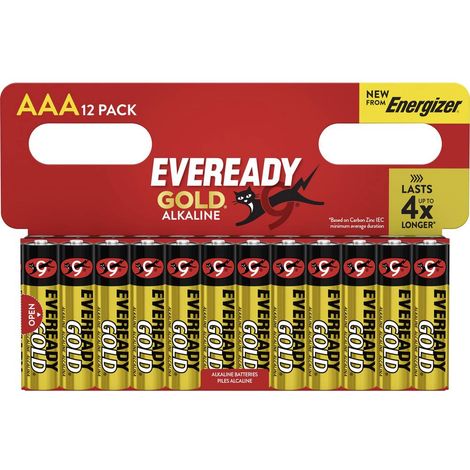 Eveready E304401300 Pile LR3 (AAA) 1.5 V 12 pc(s) (1/4)
