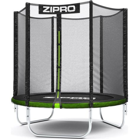 Trampolin mit Netz - Ø 140 cm - bis 25 kg - grün