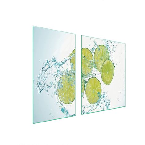 GLASSCHUTZPLATTE FÜR HERD 90x52 KALK