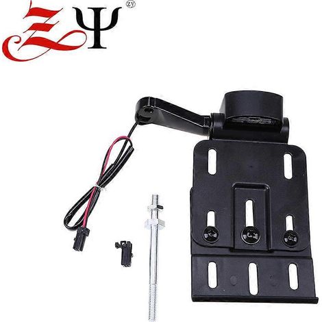 Support de plaque d'immatriculation arrière modifié pour Harley XL883 1200 48, avec feu latéral intégré – Noir (1/4)