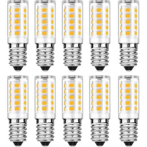 Lot de 10 Ampoule LED E14-Blanc Froid 6000K-5W Equivaut à Ampoule Incandescente 50W 500LM-Non-Dimmable