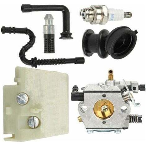 Kit carburateur pour Stihl 026 MS260 MS240 240 Walbro WT-194 & bougie filtre à air,INHHUB (1/4)