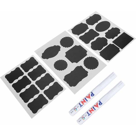 2 stylos + 216 autocollants/ensemble d'étiquettes pour pots de fleurs (autocollants auto-adhésifs) (1/5)