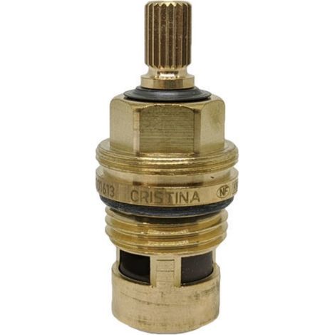Recambio válvula disco cerámico 1/2" 180° derecha para mezclador Cristina CRIVT5888Q00 Montura (1/2)
