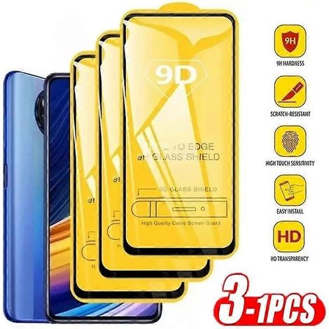 Verre trempé 9D pour Xiaomi Redmi Note 11 - Protection d'écran en verre (1/5)