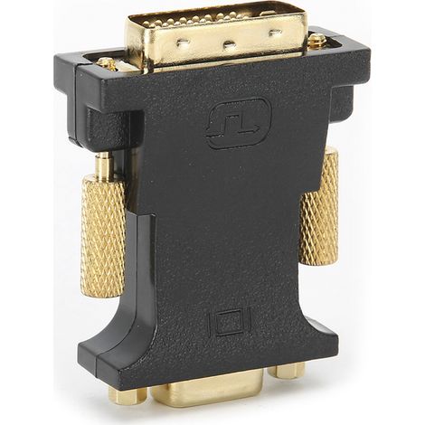 Adaptateur E0401 DVII 24+1 mâle vers VGA femelle double canal avec puce, pour GPU vers écran (1/5)