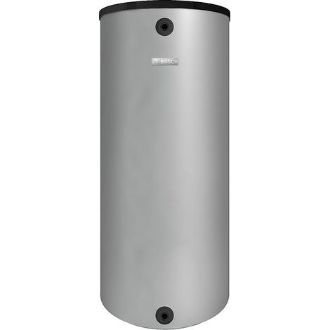 BOSCH Pufferspeicher Stora BH 200-5 1 A für Wärmepumpen, 200 L, 1550x600mm, Silber