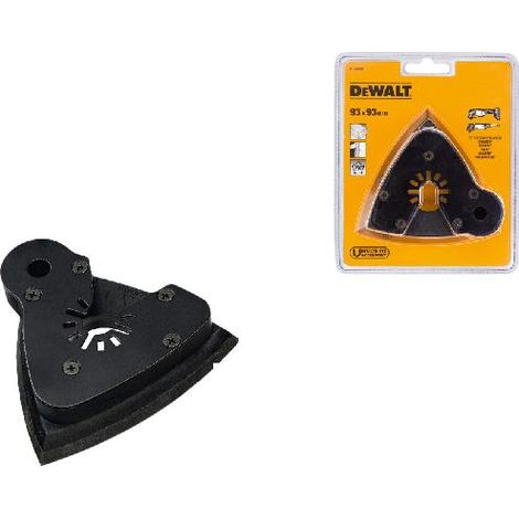DeWalt DT20700-QZ Piastra di Levigatura 93x93mm