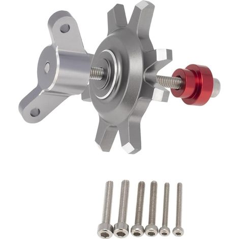 Outil De Montage De Moyeu pour Jantes Beadlock 1,9/2,2 Pouces - Outils D'installation pour Jantes Beadlock - Convient Aux Jantes De 1,9/2,2 Pouces (Argent) (1/5)