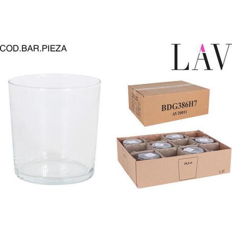 36 cls vaso cerveza pinta bodega medio lav - caja 12 unidades