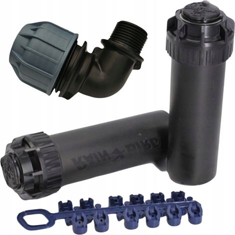 Arroseur Rain Bird 5004 PC et coude M de 25-3/4". (1/5)