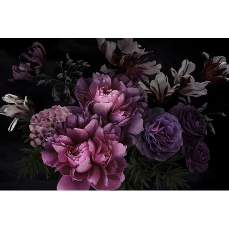 Papier peint panoramique - Pivoines - 130 cm x 87 cm (1/2)