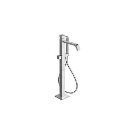 BAIN DOUCHE QUADRI MONOCOLONNE SUR PIED SANS MECANISME CHROME - CRISTINA ONDYNA QM18951 (1/2)