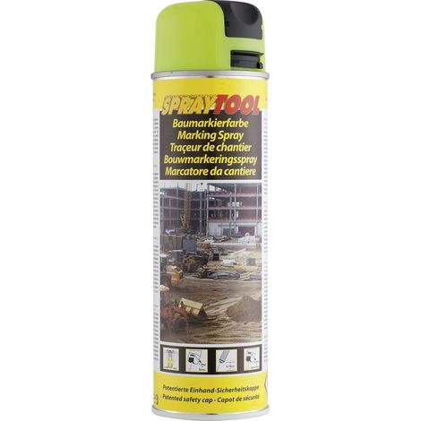 Spray de Rastreo 500ml Amarillo Fluo (1/4)